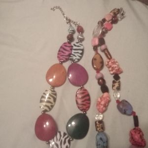 2 necklaces